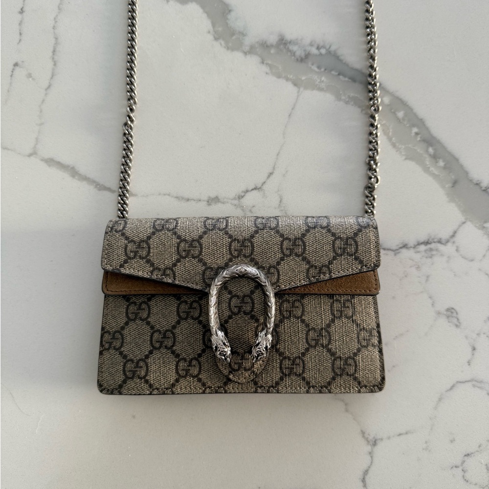 Gucci Dionysus Brown and Tan Shoulder Bag